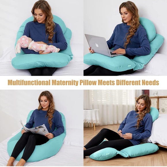 UniNewborn Pregnancy Pillows For Sleeping With Washable Combed Cotton main image 4